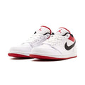 AIR JORDAN 1 LOW  White University Red Black