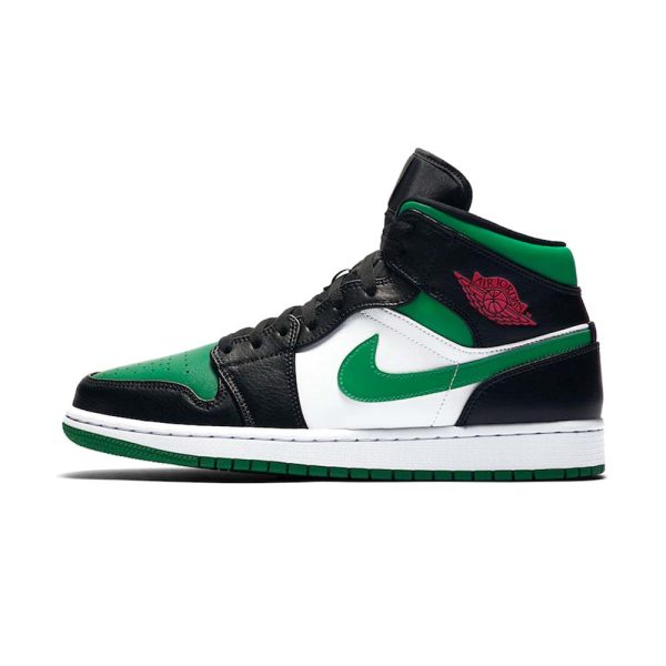 AIR JORDAN 1 MID  Green Toe
