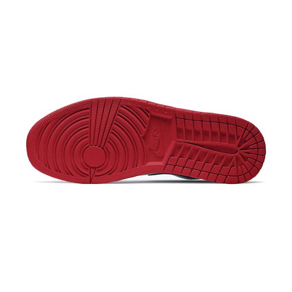 AIR JORDAN 1 LOW  White University Red Black