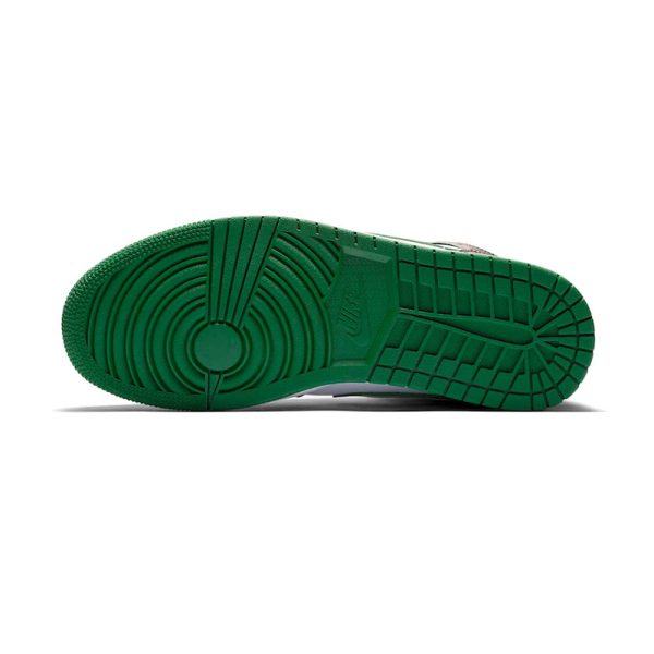 AIR JORDAN 1 MID  Green Toe