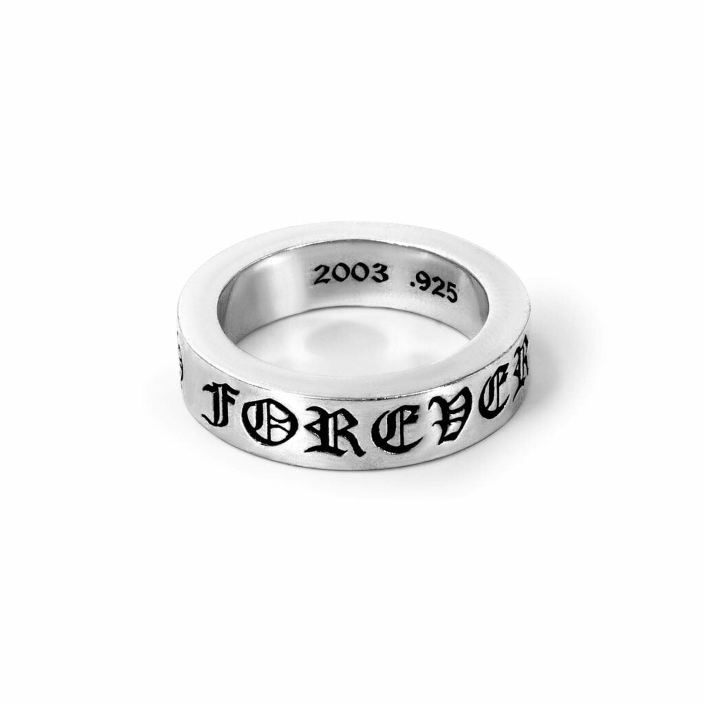 6mm Chrome Hearts Forever Ring – Spacer