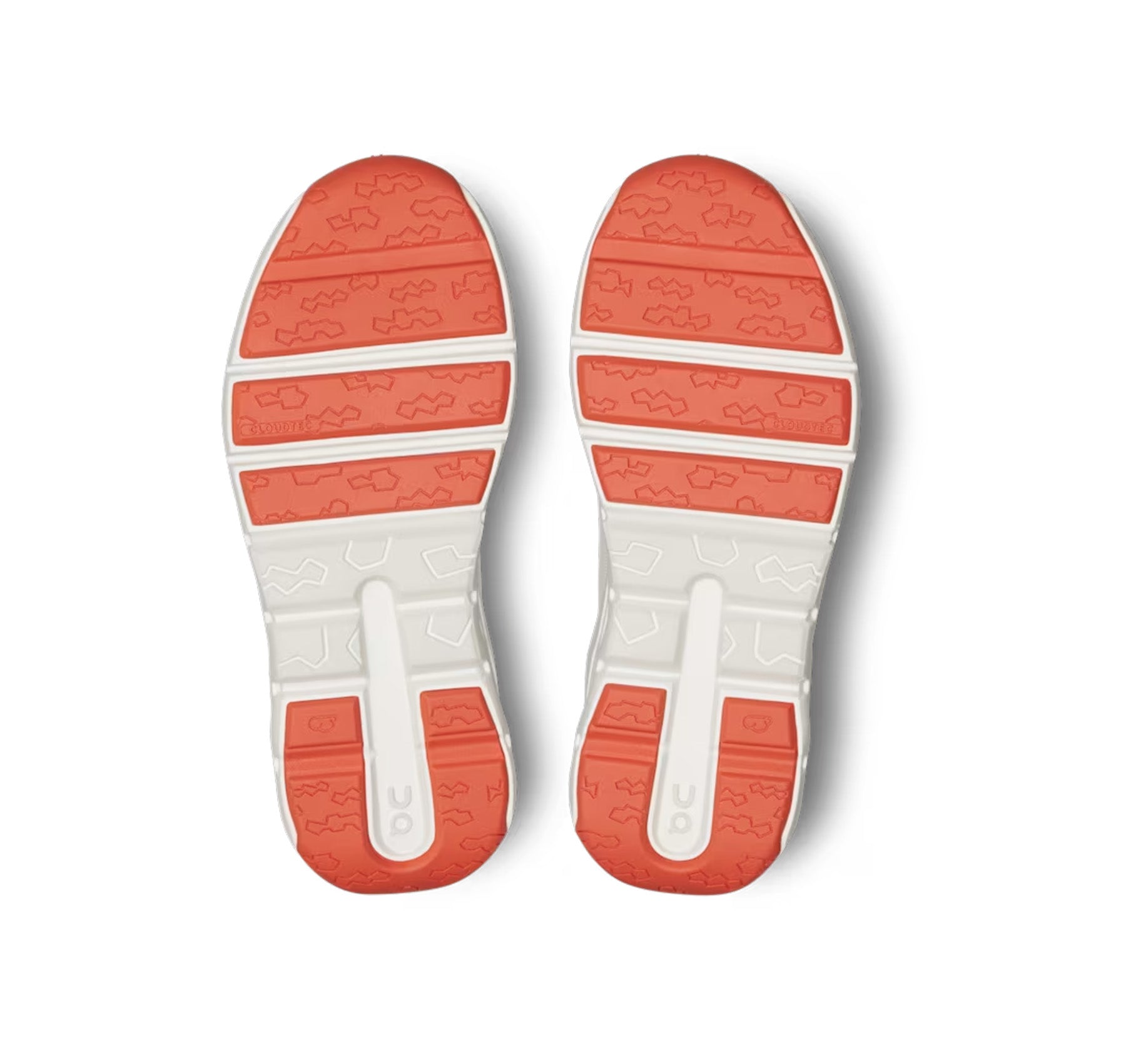 ON Little Kid's Cloudleap Ivory/Flame