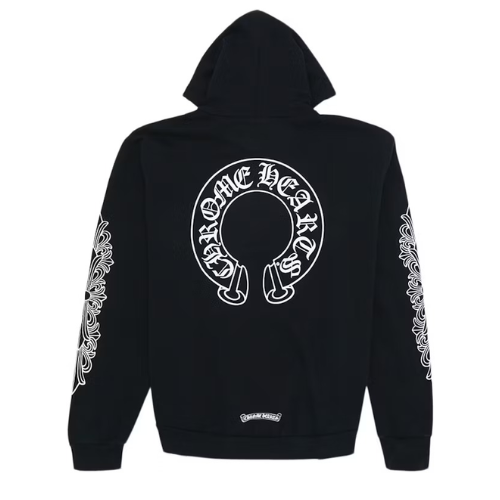 Black Chrome Hearts Hoodie