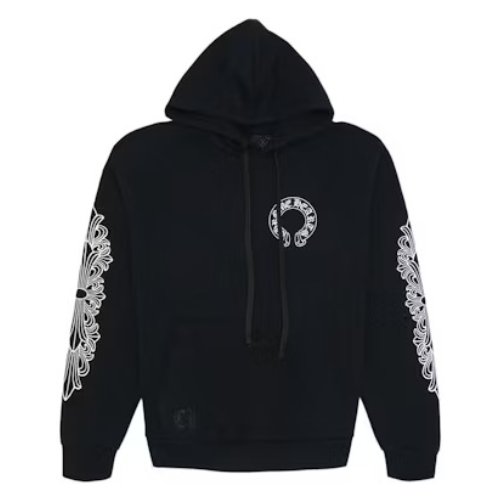 Black Chrome Hearts Hoodie