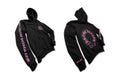 Black Pink Sword Chrome Hearts Hoodie