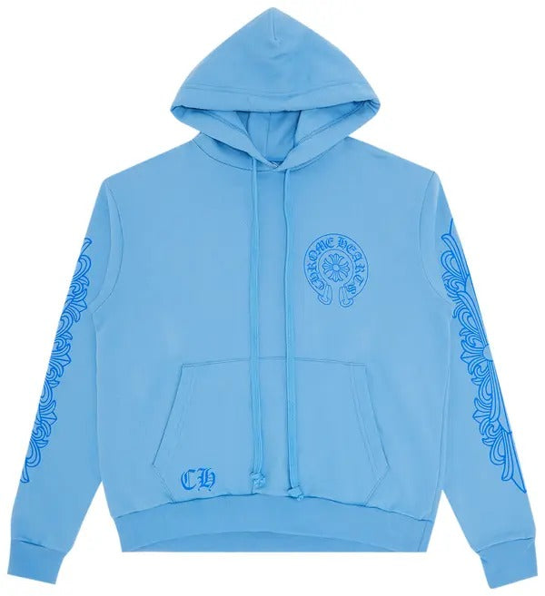 Blue Chrome Hearts Hoodie