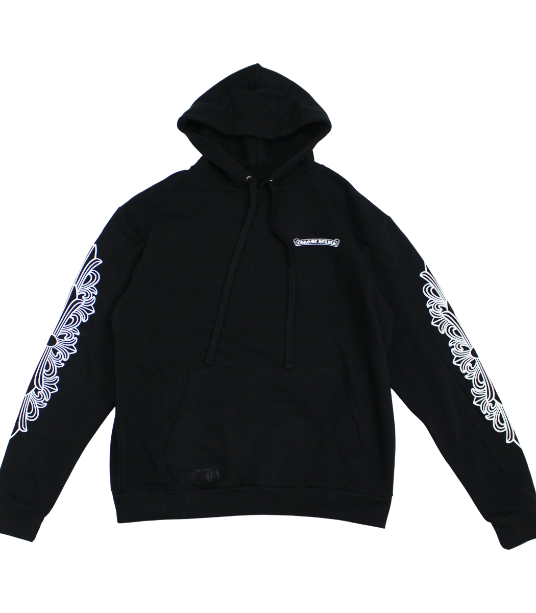 Chrome Hearts Eye Chart Pink Dagger Pullover Hoodie
