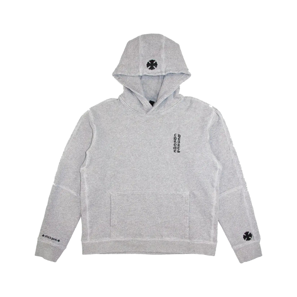 Leather Patch Fuck You Hoodie