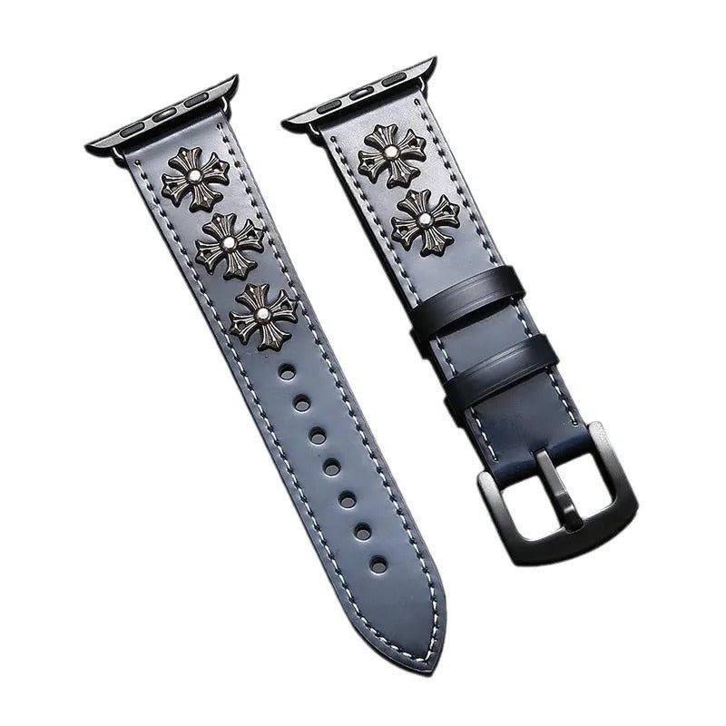 Chrome Hearts Apple Watch Band Gothic Style – Breezsy