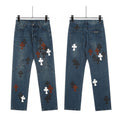 Chrome Hearts Black White Label Jeans