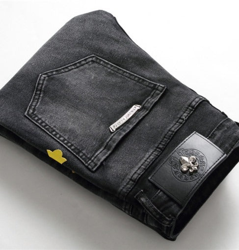 Chrome Hearts Cross Logo Jeans