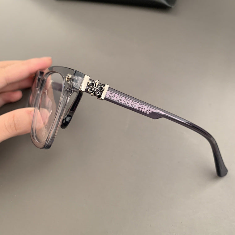 Chrome Hearts Dark Transparent Glasses