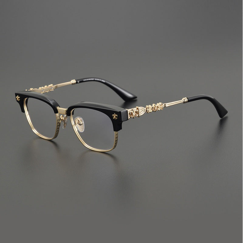 Chrome Hearts Gold Edition Glasses