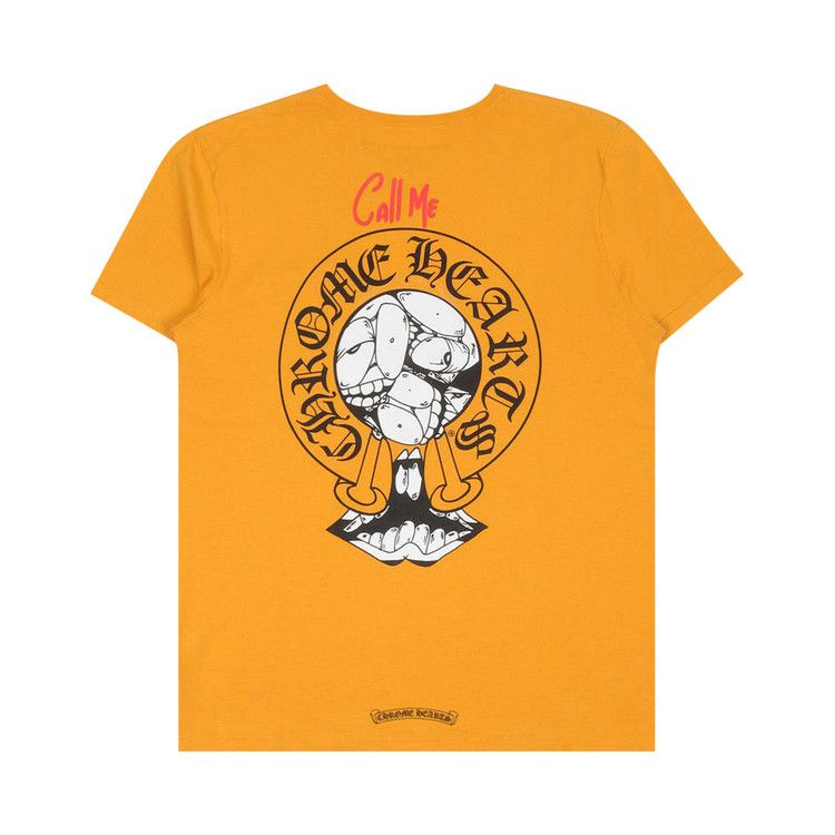 Yellow Chrome Heart Shirt