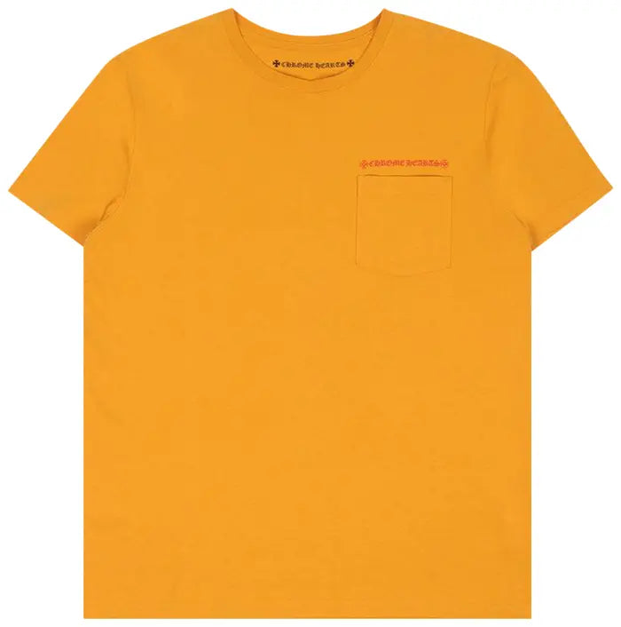 Yellow Chrome Heart Shirt