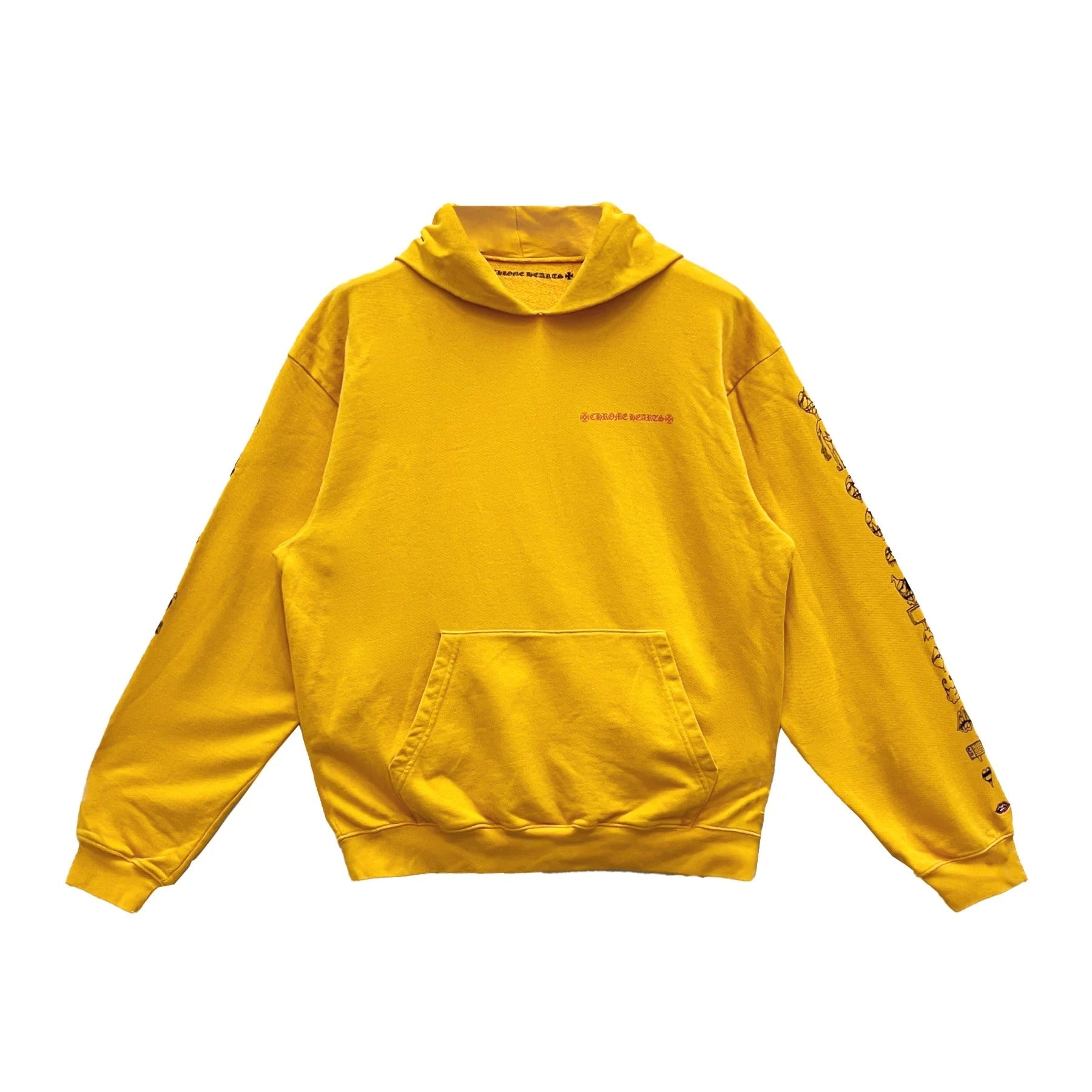 Chrome Hearts Matty Boy Back Horseshoe Graffiti Hoodie