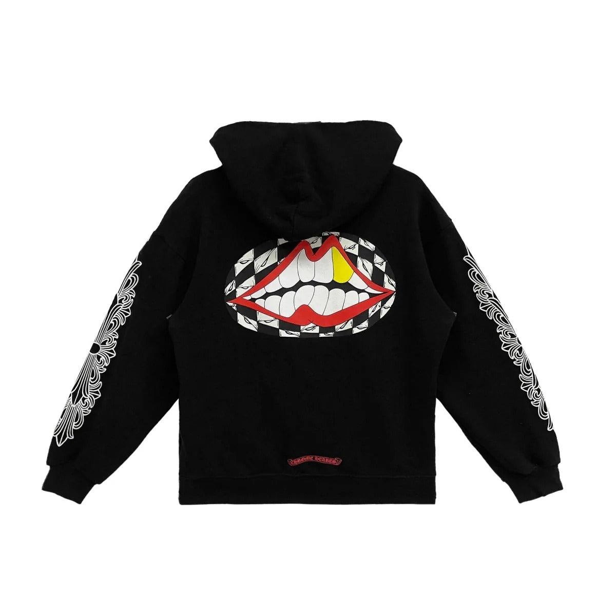 Chrome Hearts Matty Boy Floral Chomper Pullover Hoodie