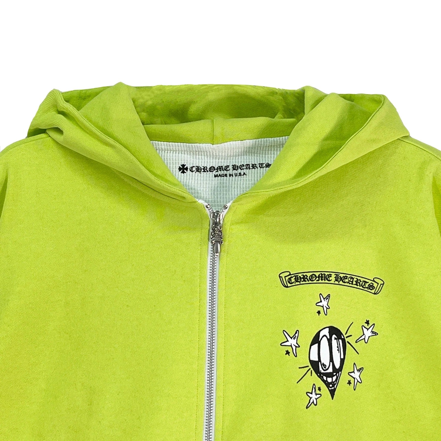 Chrome Hearts Matty Boy Green Zip Up Hoodie