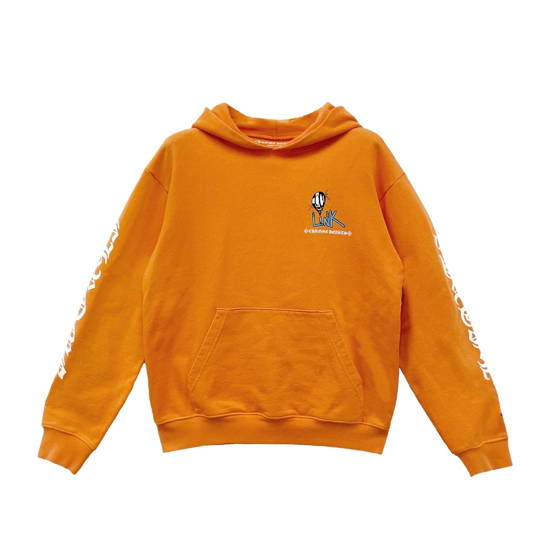 Chrome Hearts Matty Boy Vanity Orange Pullover Hoodie