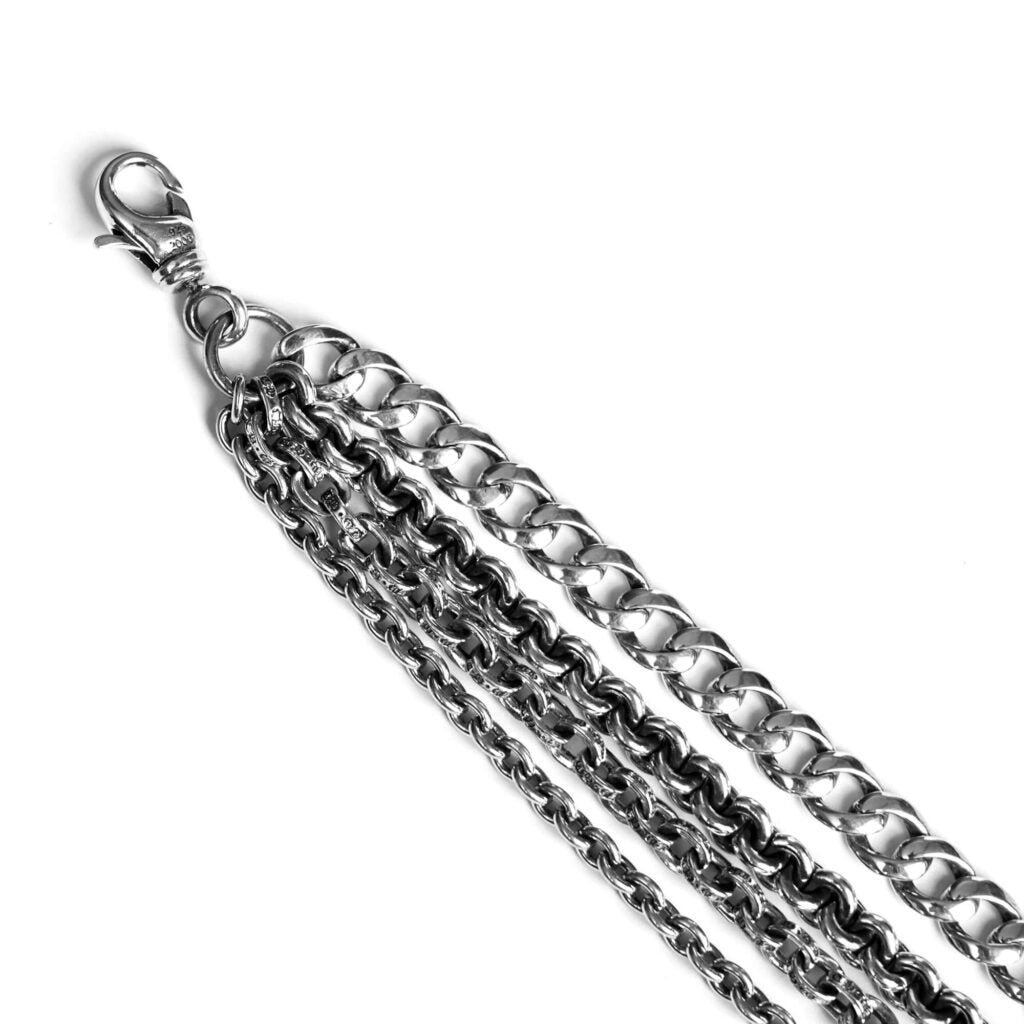 Chrome Hearts Multi-Chain Bracelet