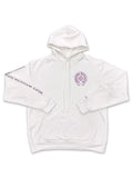 Chrome Hearts Purple Glitter Hoodie