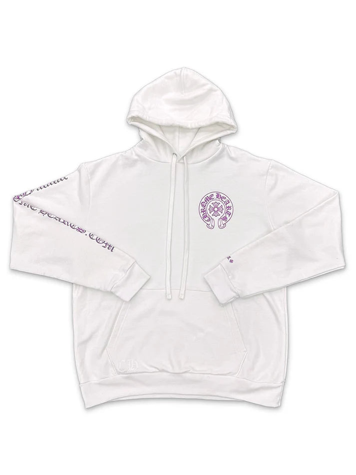 Chrome Hearts Purple Glitter Hoodie