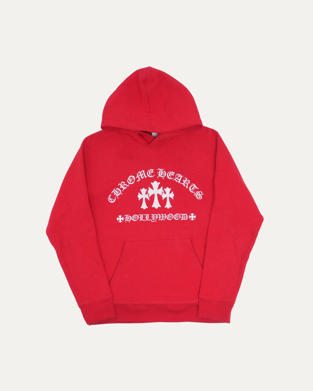 Chrome Hearts Red Hollywood King Taco & Central Cee Hoodie