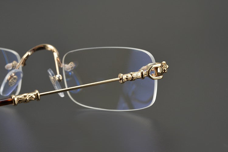 Chrome Hearts Rimless Glasses