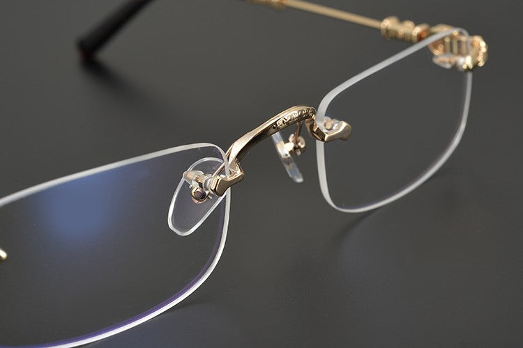 Chrome Hearts Rimless Glasses