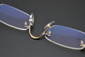 Chrome Hearts Rimless Glasses