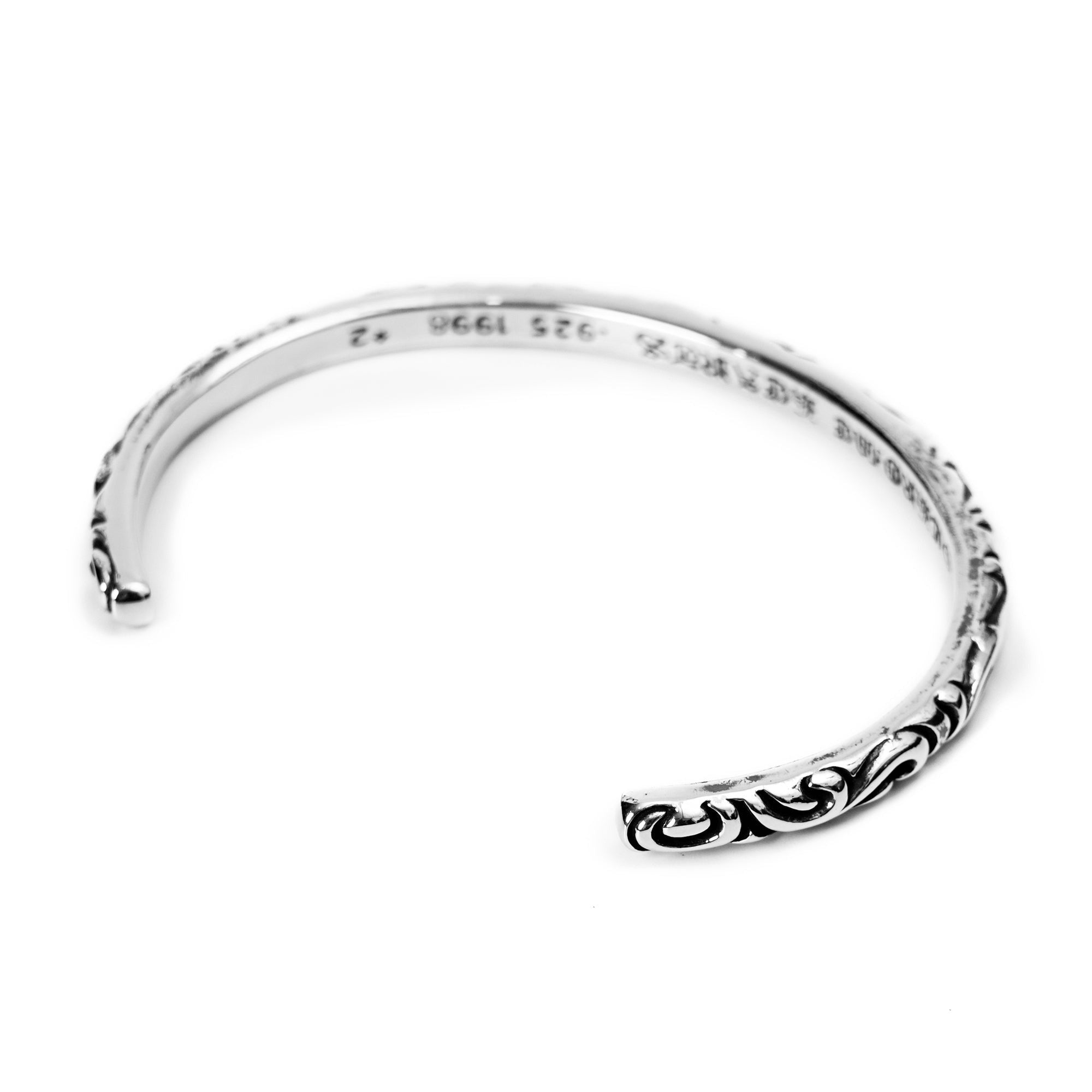 Chrome Hearts Scroll Band Cuff