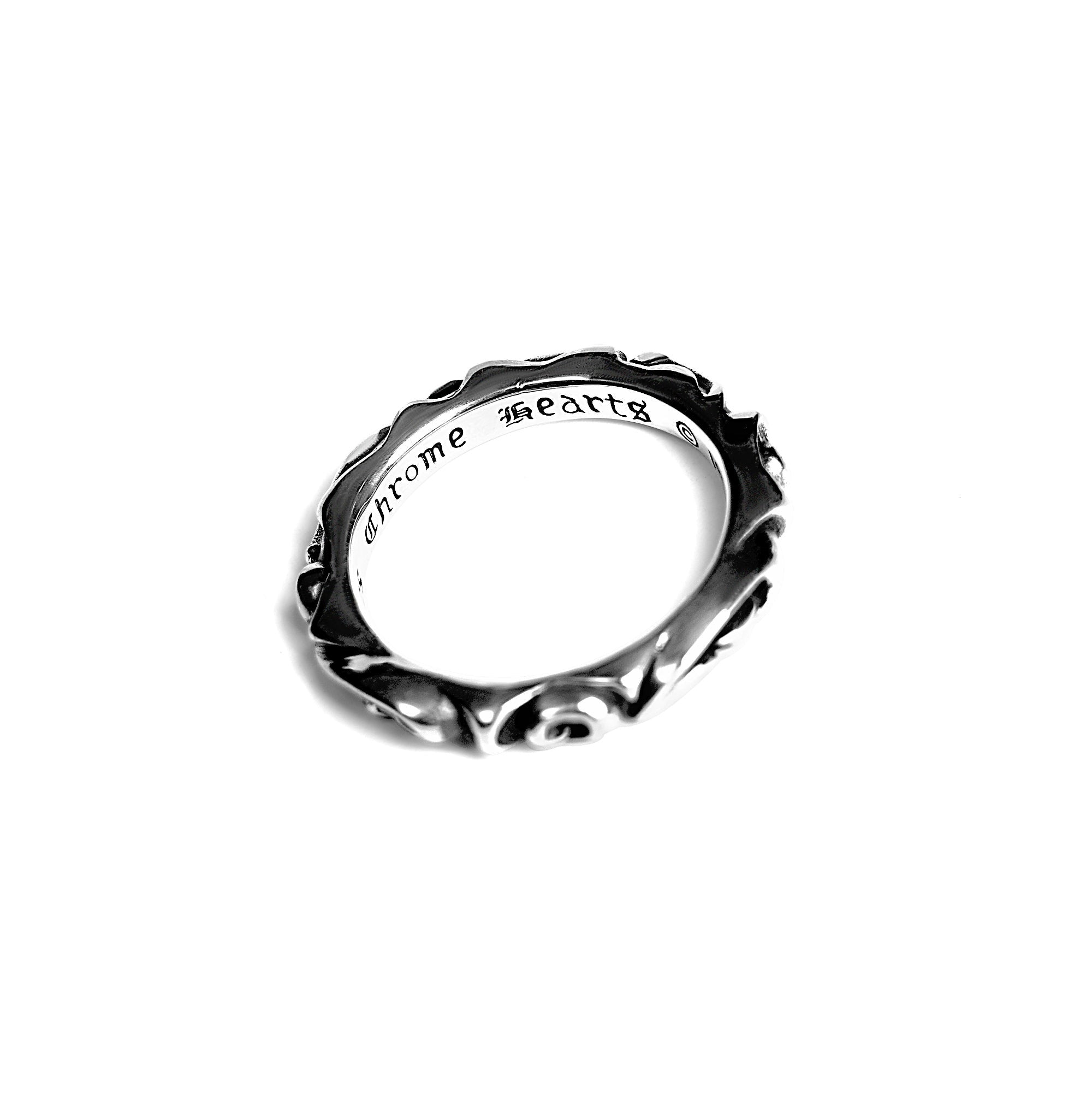 Chrome Hearts Scroll Band Ring