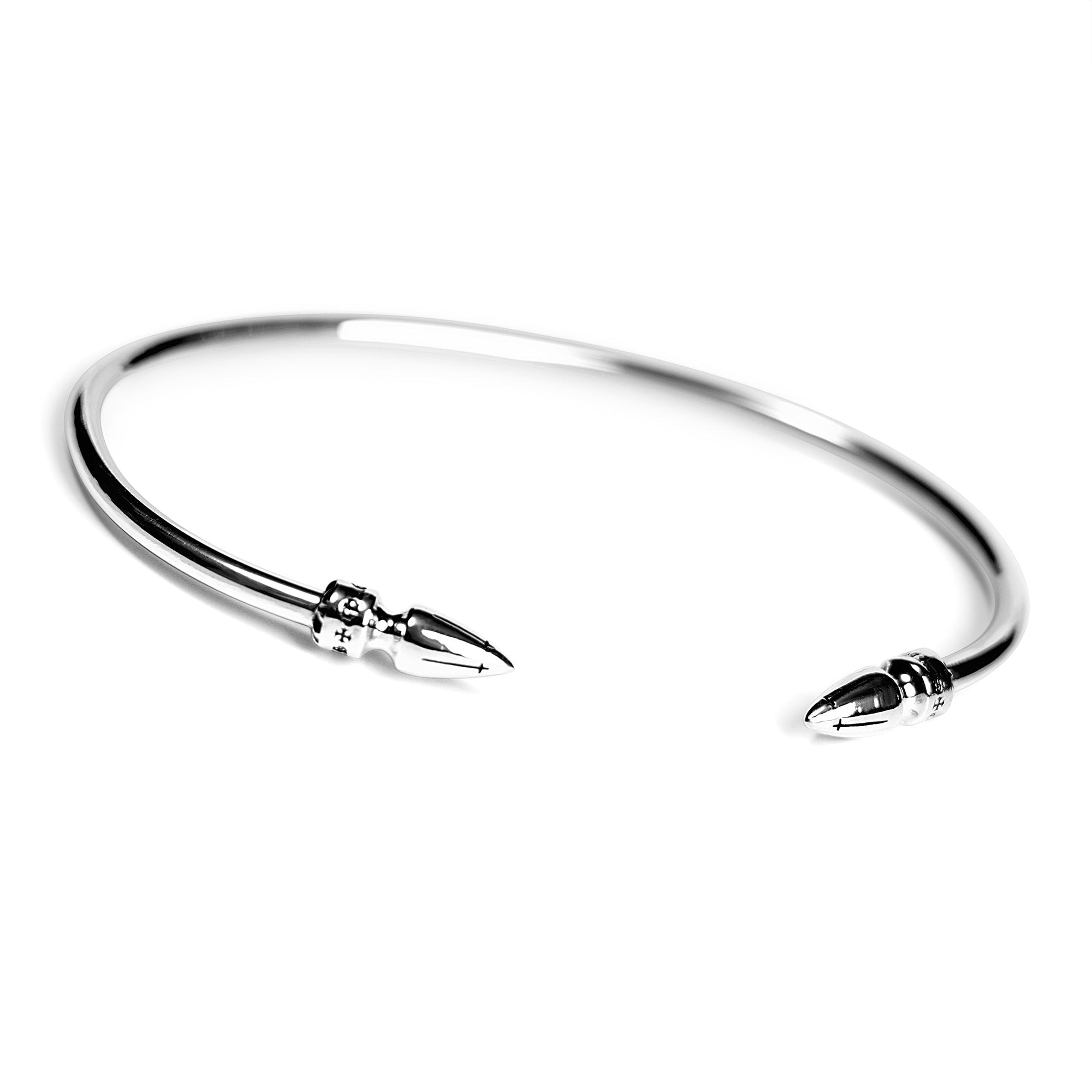 Chrome Hearts Skinny Spike Cuff