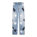 Chrome Hearts Vintage Aged Jeans