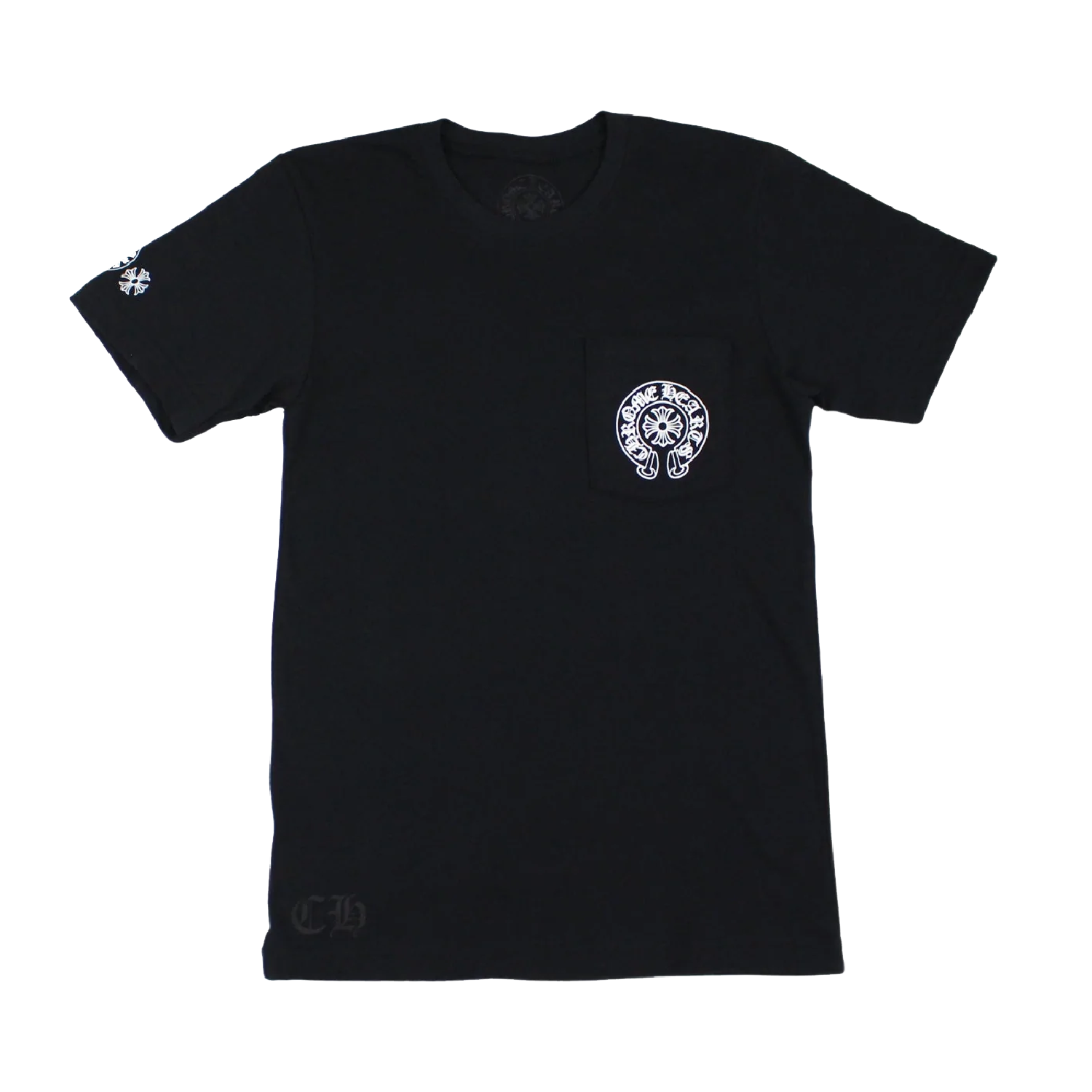 CH Multi Colored Horseshoe Straight Cross T-Shirt