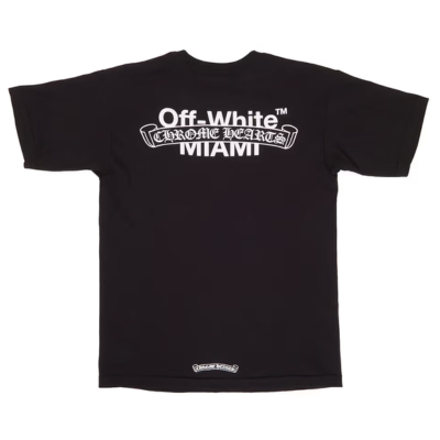Off White Chrome Hearts Miami Shirt