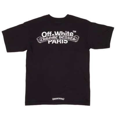 Off White Chrome Hearts Paris Shirt