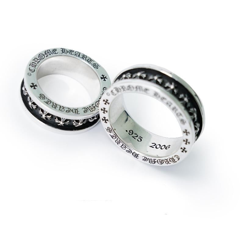 Tiny CH Plus Spinner Ring