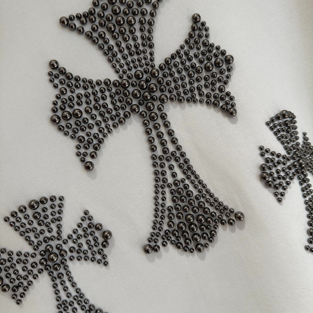 Exclusive Chrome Hearts Dome Studs Hoodie