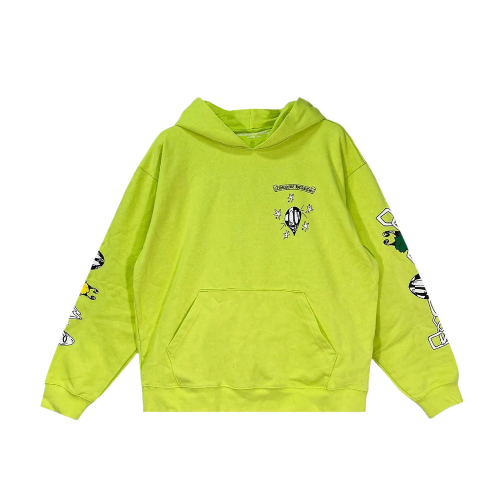 Green Chrome Hearts Hoodie