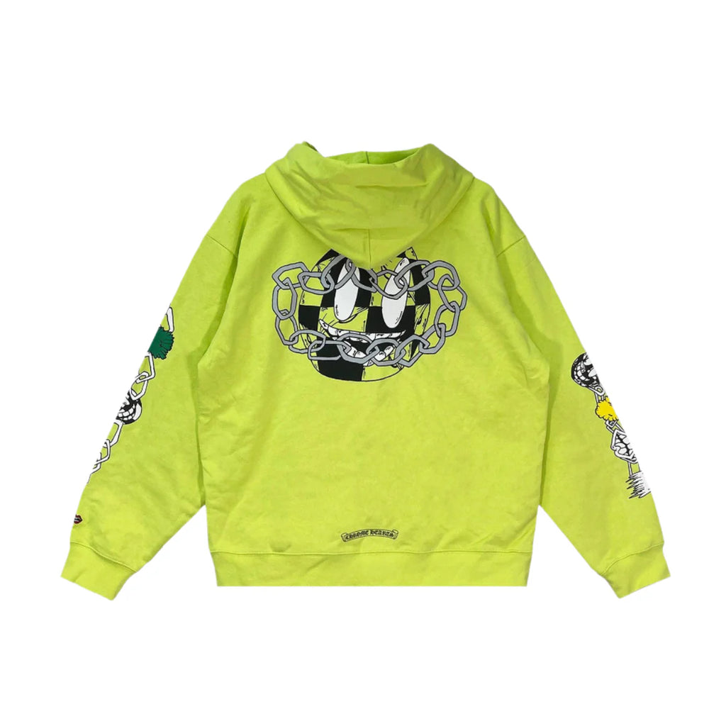 Green Chrome Hearts Hoodie